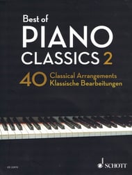 Best of Piano Classics piano sheet music cover Thumbnail